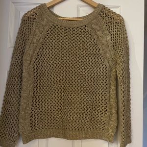 Tan sweater, size small, very good condition